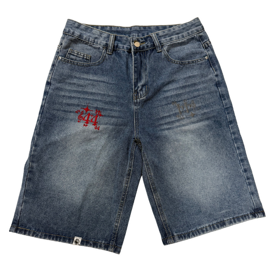 Fantaisie 44 Jorts "gred" grey & red Embroidered